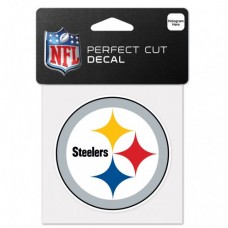 Pittsburgh Steelers Perfect Cut Color Decal 4" X 4"